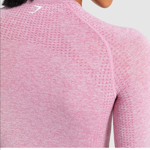 Gymshark Top Size Small in Dusky Pink Marl - Picture 5 of 7